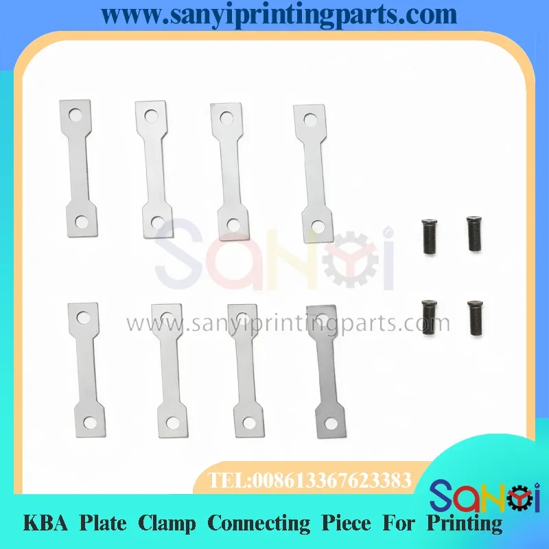 10 Pieces Of Connecting Pieces And 10 Pieces Of Screws KBA Plate Clamp For Printing Machine Parts