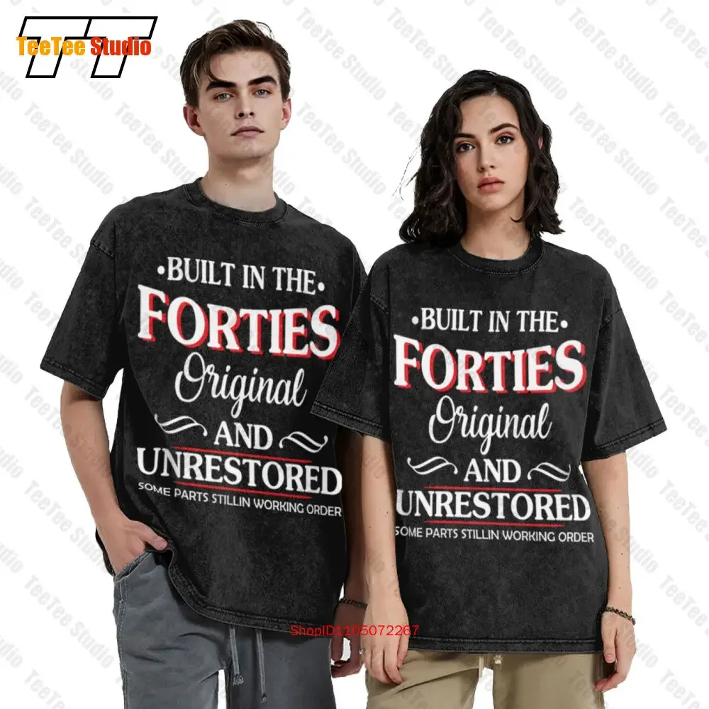 Built In The Forties Original And Unrestored Some Parts Still Working Order Vintage Oversized T-Shirt Tee COTL