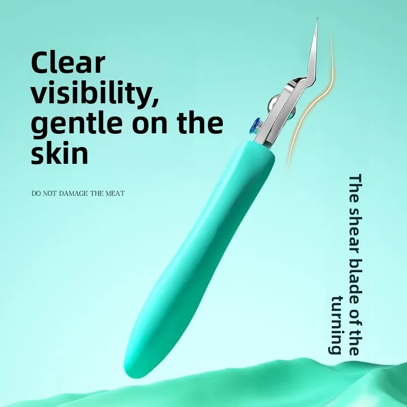 Cuticle Trimmer Nipper Nail Remover Cutter Pointed Metal Nail Trimmer Manicure Tool