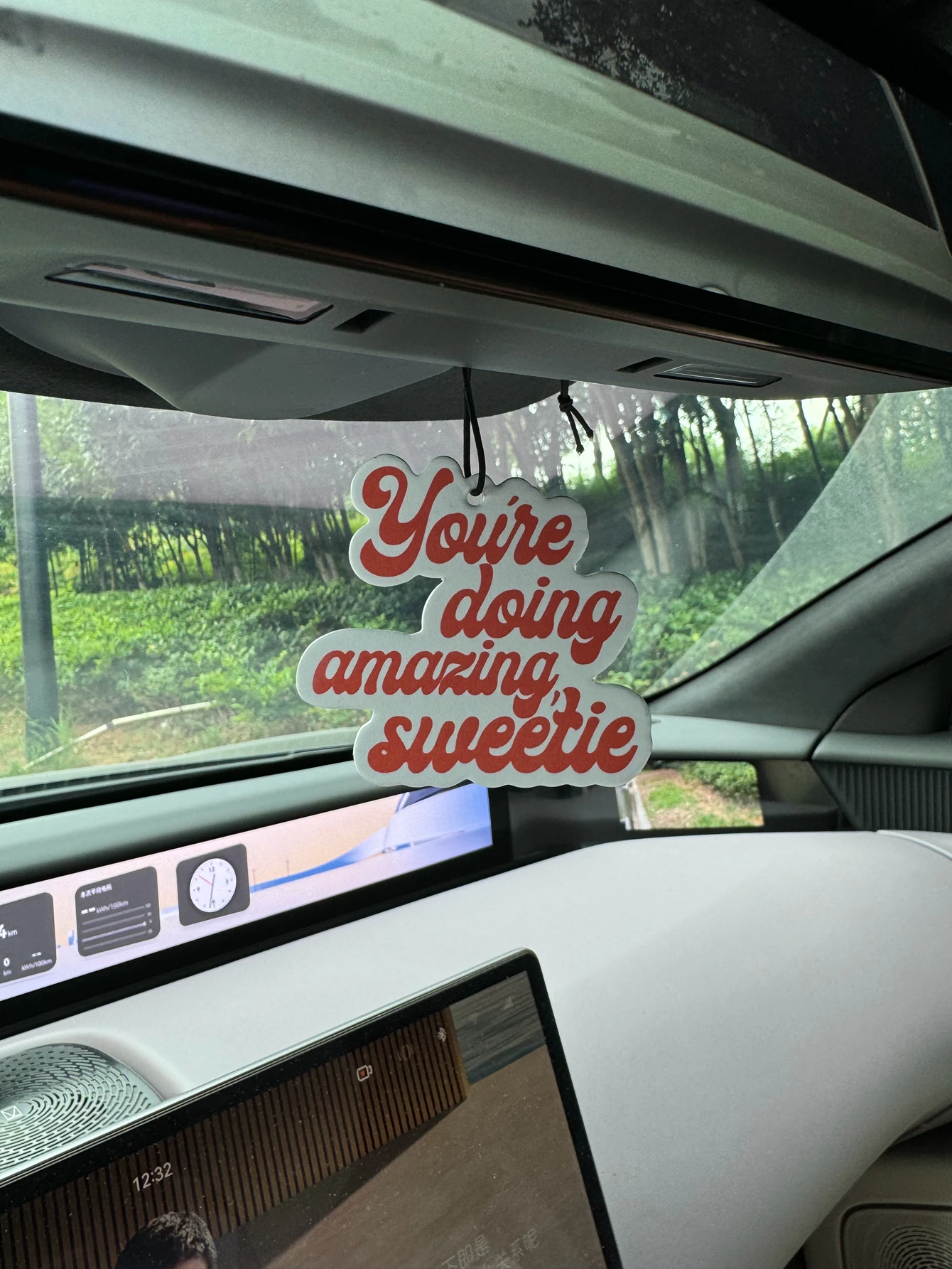 معطر هواء للسيارة من You'Re Doing Amazing، Sweetie Hilton (عطر الفندق). |     قلادة مرآة الرؤية الخلفية ومشبك تنفيس ثنائي الغرض |     أقراص الروائح المواد الطبيعية |     عطر يدوم طويلاً لمدة 90 يومًا |     غير كحولي |     لا تخاف من الشمس |     مصممة خصيصًا لإزالة الروائح الكريهة للسيارات وخزائن الملابس والحمامات. |     نمط الرسوم المتحركة الكرتونية |     للجنسين