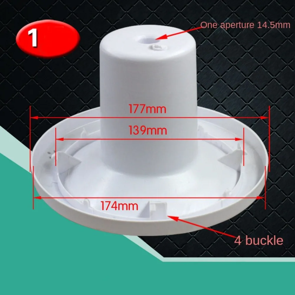 High Quality Plastic Smart Seat Cap Water Dispenser Parts Replacement Bottle Connector Universal Flare Cover