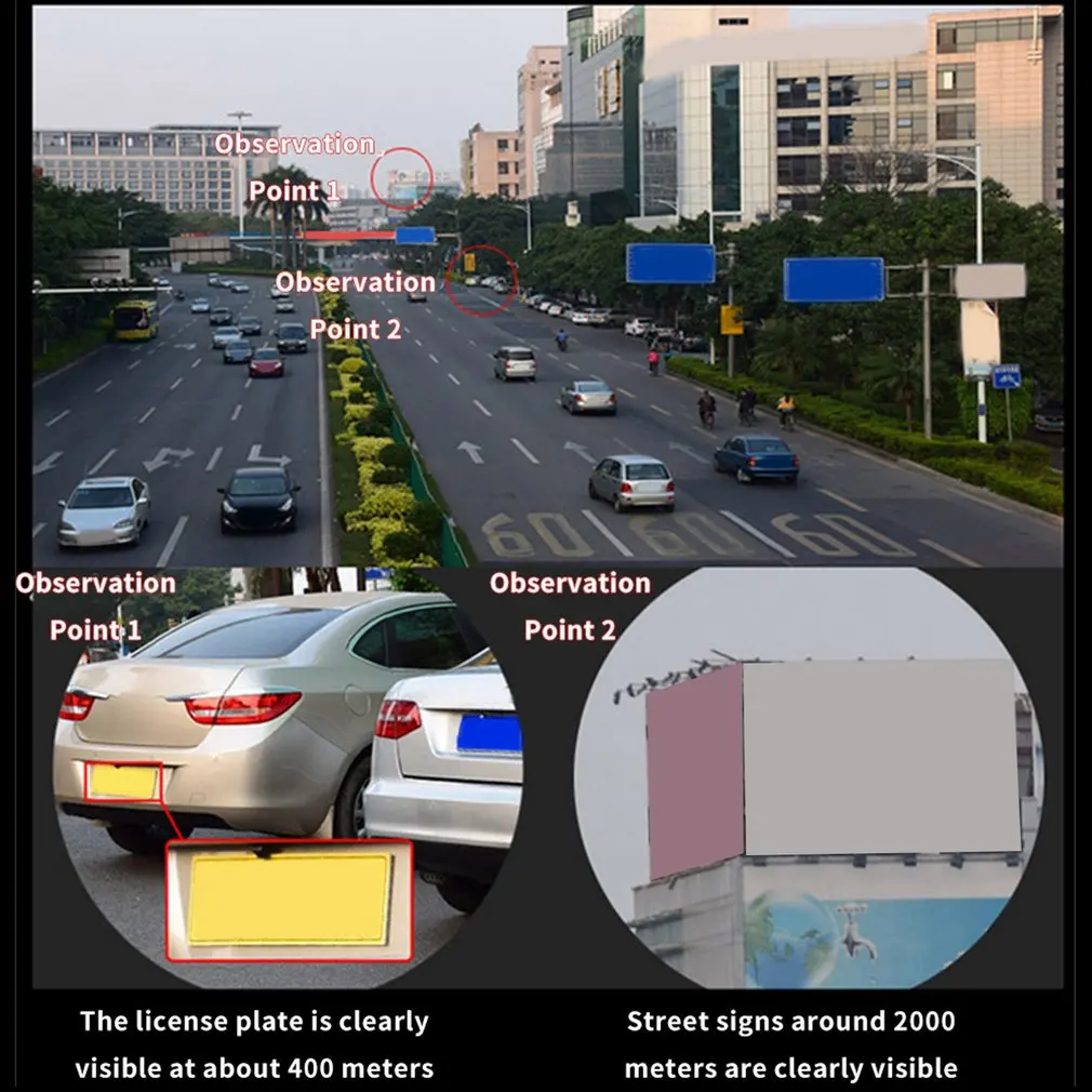 تلسكوب أحادي العين صغير 8x21 عالي الدقة تكبير مقاوم للماء نطاق أحادي العين للسفر والتخييم تلسكوب دروبشيبينغ بالجملة #4