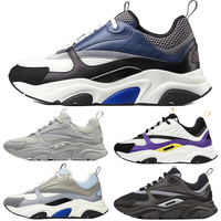 Retro Thick Bottom Dad Shoes Unisex Sports Leisure Increased Height Breathable Rubber Upgraded Version of B22 Model
