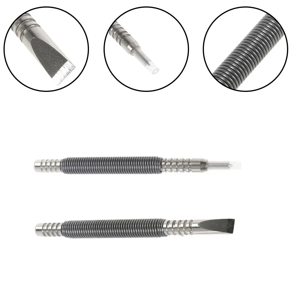 

Brand New Workshop Hammer Punch Spring Tool Nail 1/8inch & 5/16inch 2 Pcs Double Ended Hammerless Hand Tools Portable