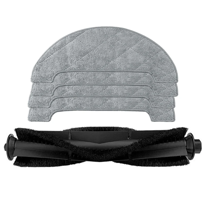 5 peças de reposição escova principal pano mop para viomi s9 limpeza doméstica acessórios aspirador