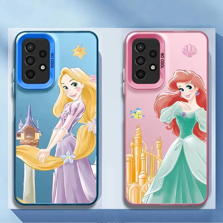 Disney Beautiful Princess Phone Case for Samsung Galaxy A14 A13 A15 A23 4G A34 A33 A53 A24 A54 A35 A55 5G Coque Cover