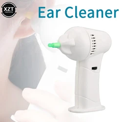 Portabler Electric Ear Cleaner Product Vacuum Ear Wax Earwax Removal Soft Safety Head Ear Care Tool Health Care for Adults Kids