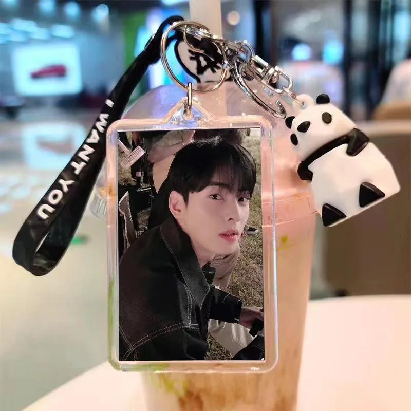 Cha EunWoo Acrylic Keychain