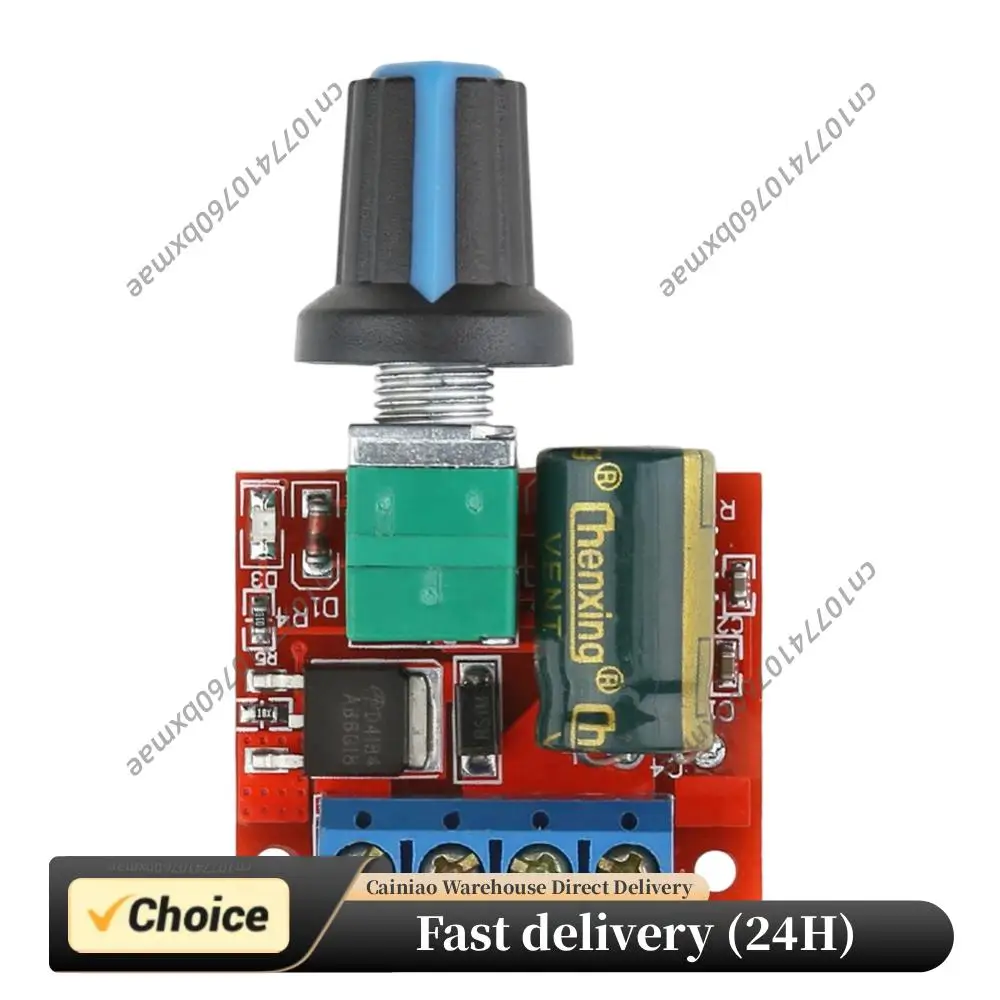 

Модуль регулятора скорости двигателя постоянного тока PWM 4.5V-35V 0-5A 90W, плата управления с регулировкой скорости, переключатель 12V 24V
