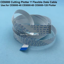 1PC for Graphtec CE6000 Cutting Plotter Y Flexible Date Cable CE6000-40 CE6000-60 CE6000-120 Cutter Trolly Carriage Cables Line