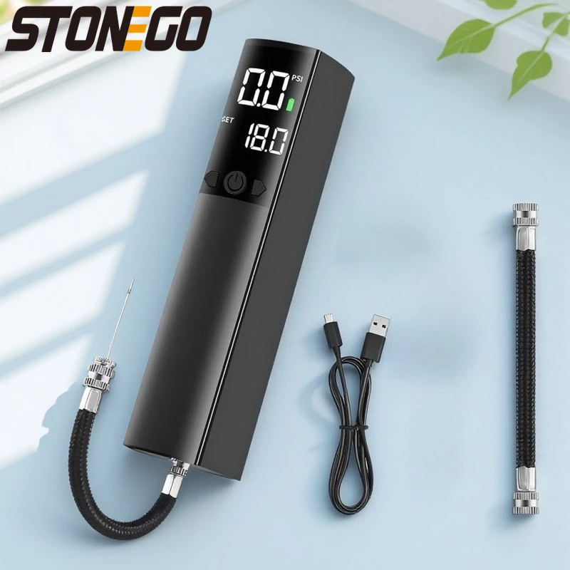 

Портативный электрический насос для мяча, надувной насос для баскетбола, футбола, волейбола, регби, надувной буй, компактный дизайн для езды на велосипеде, спорта