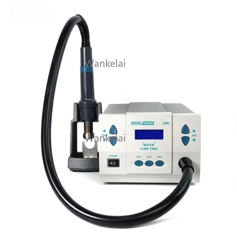 Original 1000W 220/110V QUICK 861DW Lead-Free Hot Air Soldering Station Microcomputer Temperature Rework Station view 5