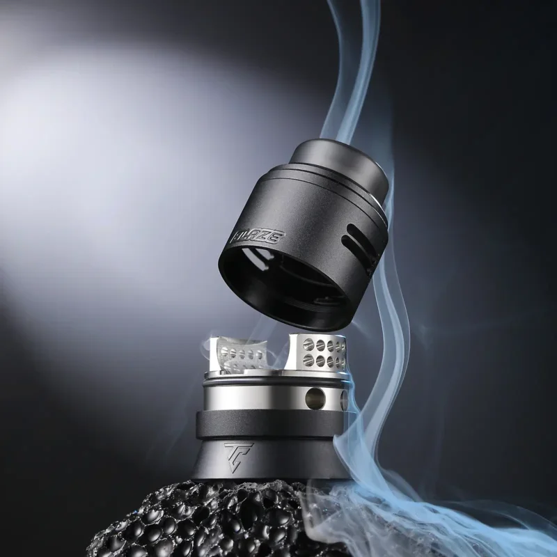 Оригинальный Thunder Cloud Blaze с двойной катушкой, 25 мм, резервуар RDA, емкость 2 мл, 810, капельный наконечник, восстанавливаемый распылитель для вейпа, электронные сигареты