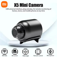 Xiaomi X5 Mini WiFi Camera 1080P HD Intelligent Home Security Video Recording App Support Memory Card Camera Security Protection