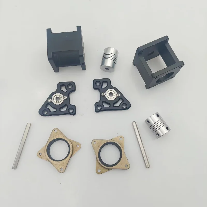 

Funssor Voron 2.4 Trident 3D printer Aluminum CNC Machined XY NEMA17 Stepper Motor Drive Decoupler Damper Upgrade Kit