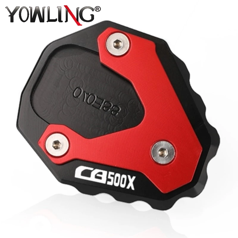 

For HONDA NX500 NX 500 NX400 NX 400 2024-2025 CNC Kickstand Foot Side Stand Extension Pad Support Plate Motorcycle Accessories