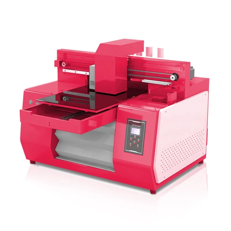 

Маленький планшетный принтер A3uv, чехол для мобильного телефона, акриловый пластик, листовая металлическая этикетка, нержавеющая сталь, печать коробки для бутылок вина