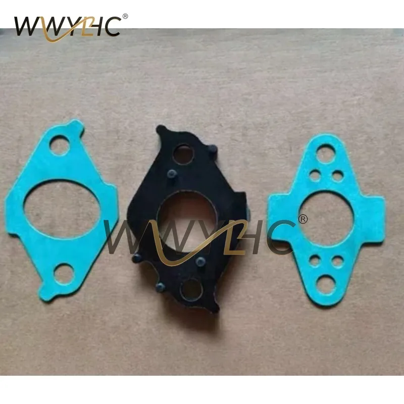Carburetor Spacer + Gasket Kit Fit 2.6/3.5HP 4 Stroke Outboard Motor