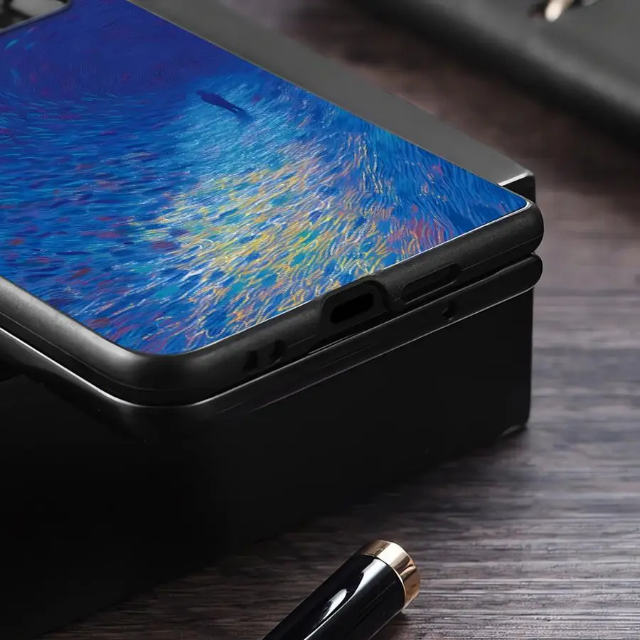 Case for Google PixelFold Pixel Fold Phone Cover Marine Organism Shell