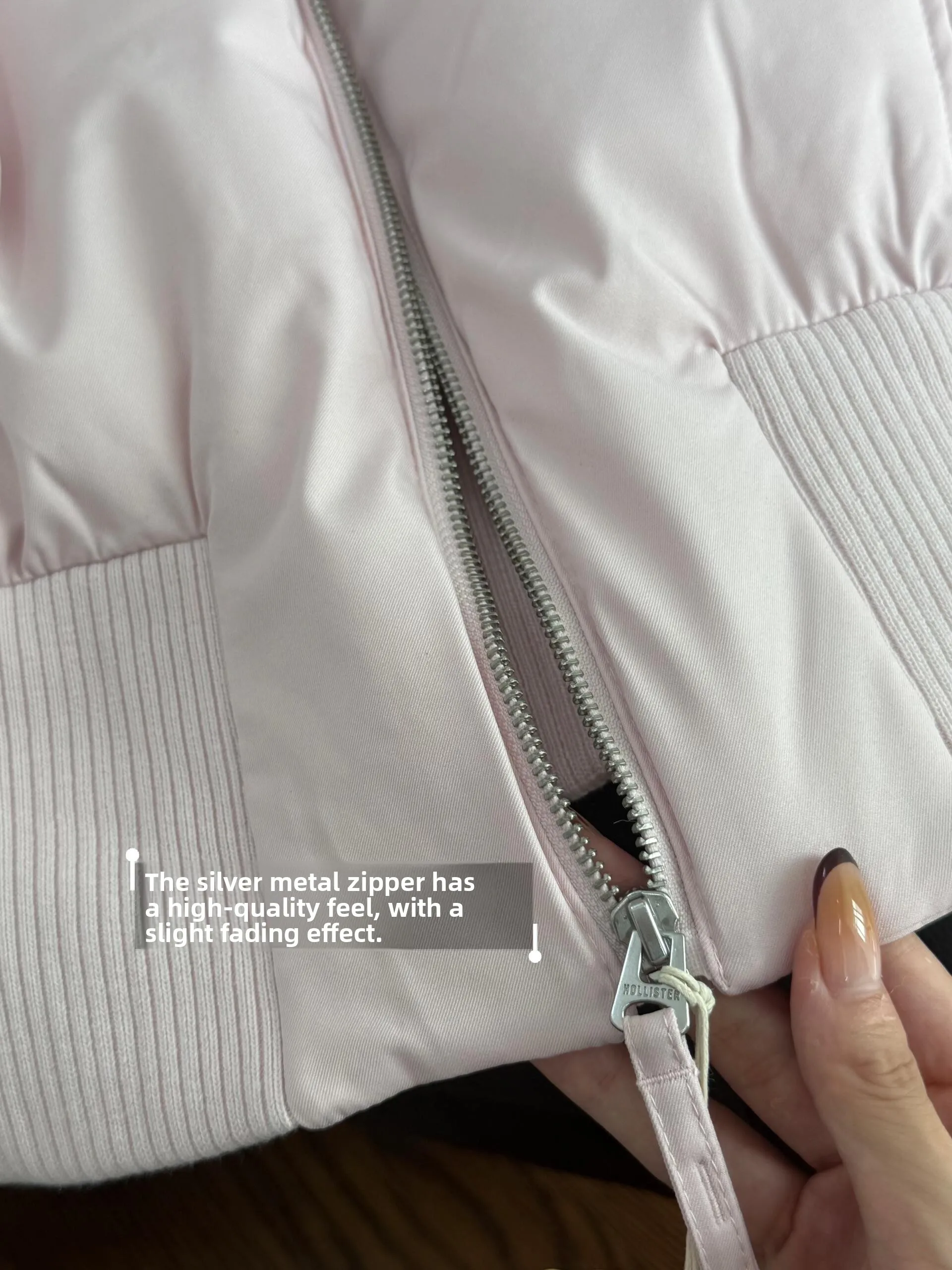 

Ele White Thiened Hooded Cotton Jaet Women's Winter Slimming ort Warm Small Size Outerwear with Large Fur Collar