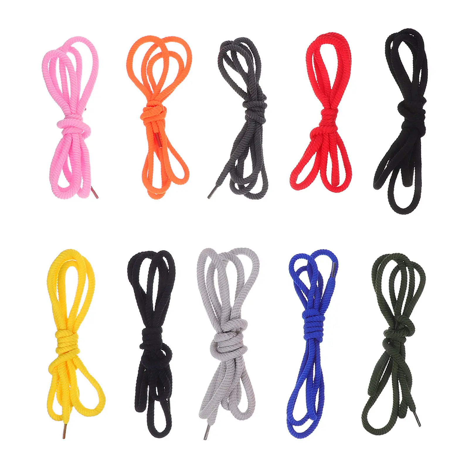 10Pcs High Quality Polyester Drawstring Cords Replacement for Clothes Hoodies Sweatpants Trousers Coats Shorts Pants Accessories