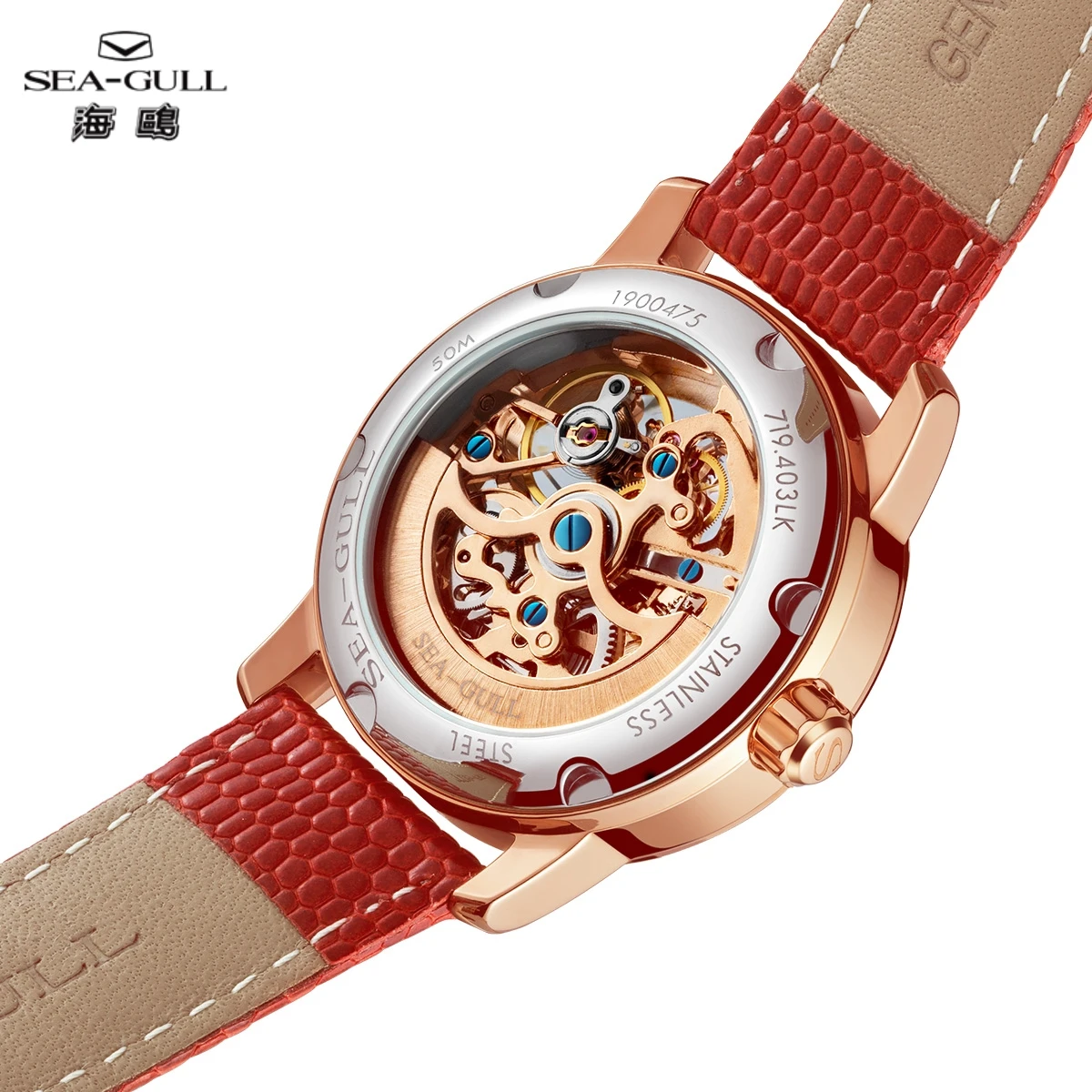 Механические женские часы Sea- – обзор и цена Skeleton Mechanical Watch