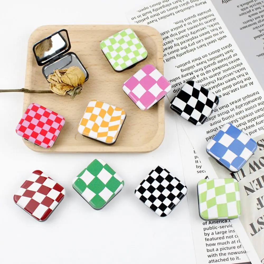 اكسسوارات شخصية النساء الفتيات الهاتف المحمول فنجر قبضة حامل هاتف حامل منقوشة مرآة مرآة لوضع مساحيق التجميل مرآة لمستحضرات التجميل #4