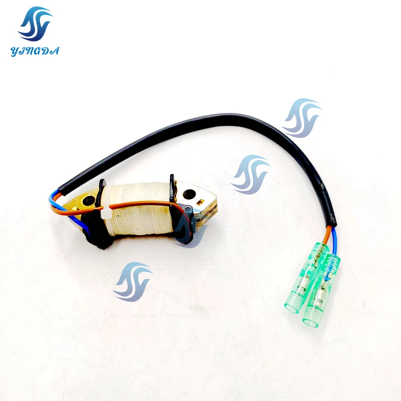 

68T-85520-00 Катушка зарядки лодочного двигателя в сборе для 4-тактного подвесного двигателя Yamaha 6HP 8HP 9,9HP 68T-85520-00-00 68T-85520 Двигатель