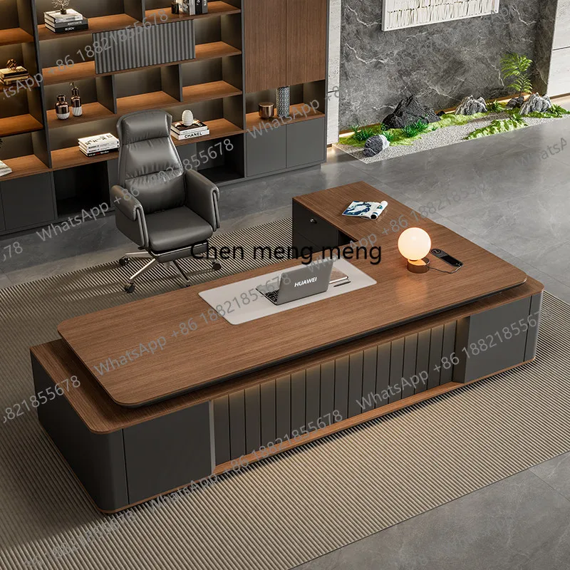 zk178Light luxury high end feel modern simplicity baked paint office desks and workstations Computer desk Room desks	furniture