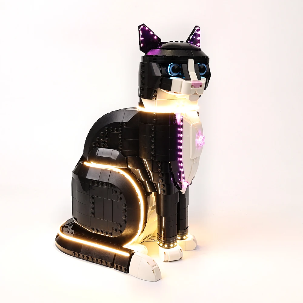 EASYLITE LED-Lichtset für Tuxedo Cat 21349, Bausteine, Spielzeug, Lampenset (Modell nicht im Lieferumfang enthalten)