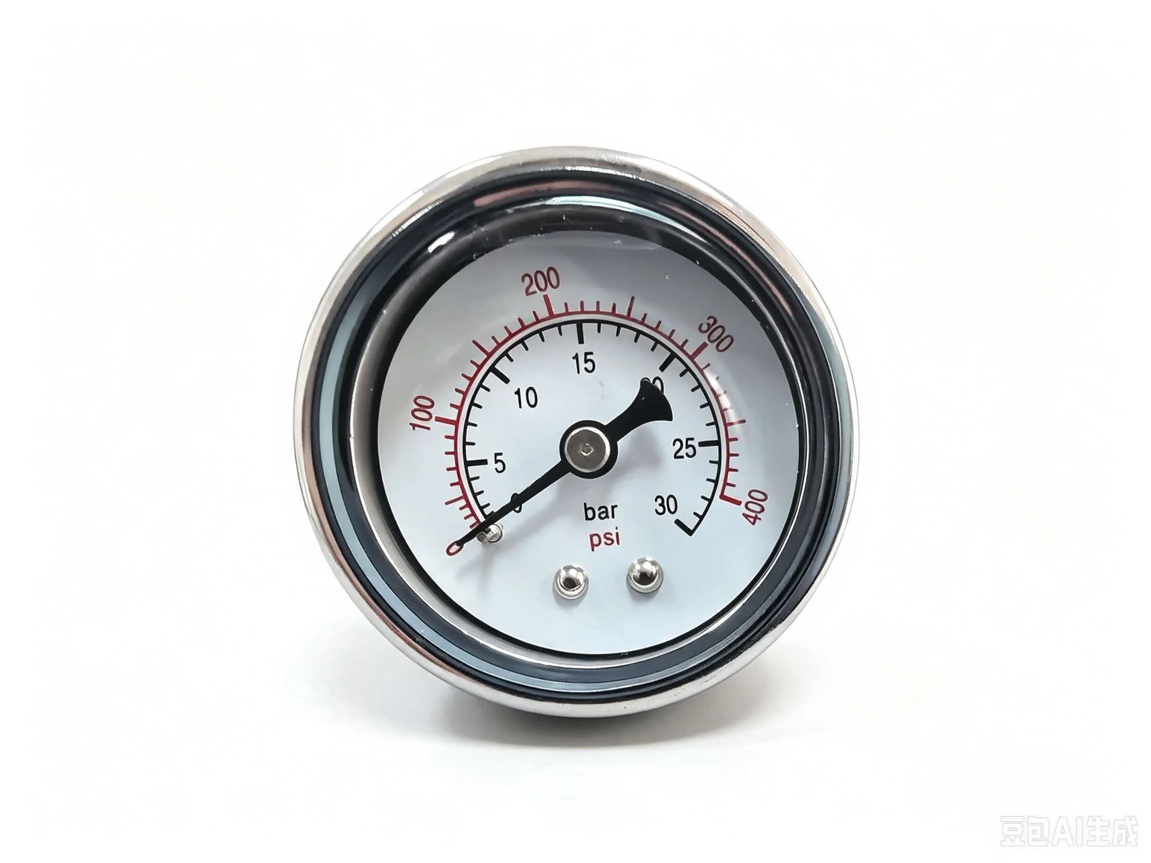 Vintage Coffee Machine Mechanical Pressure Gauge with Stand 0-30bar Range Fixed Installation Stylish Attractive Kitchen Tool
