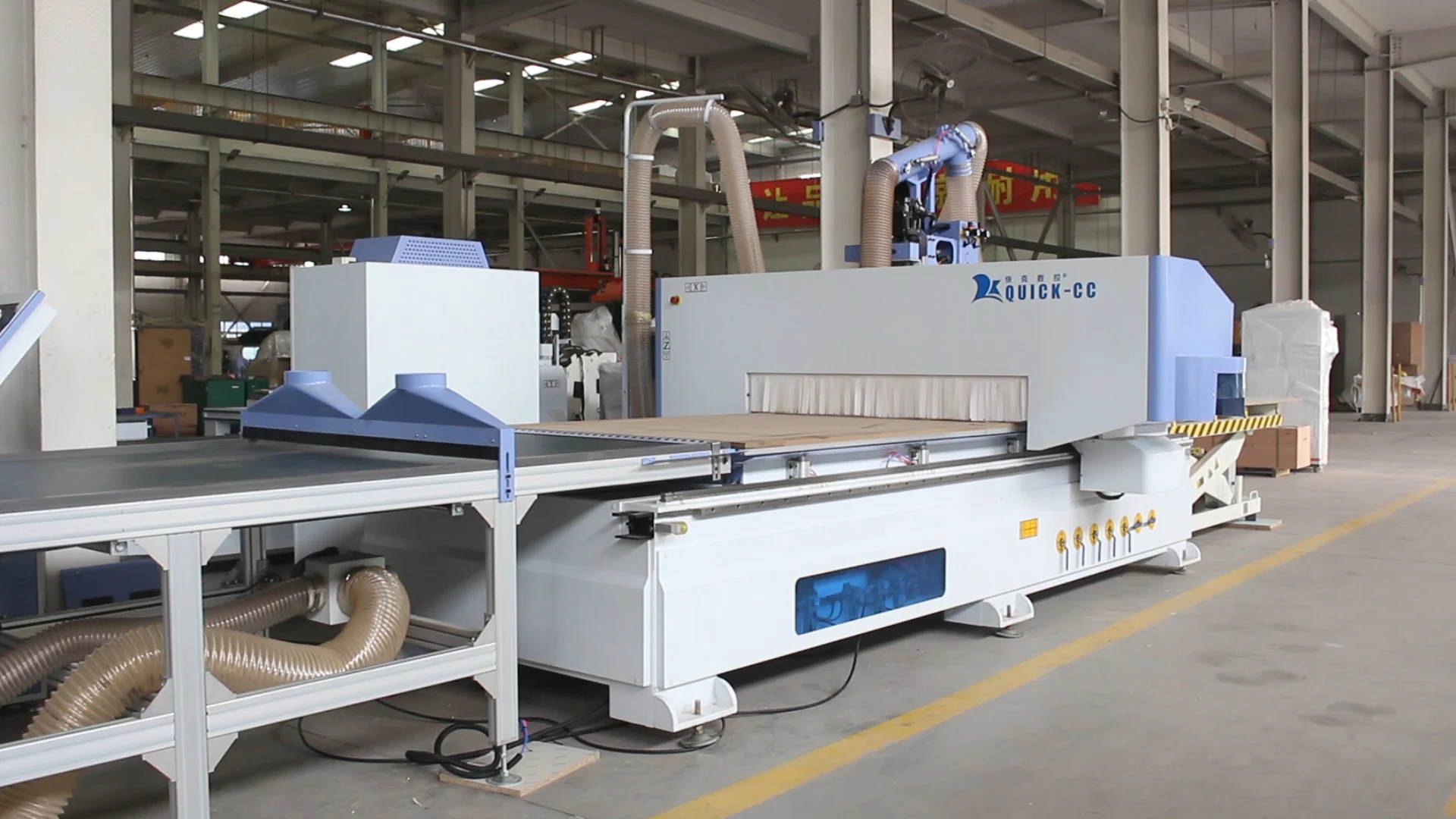 Quick High Speed CNC Router ATC 4 by 10 ft CNC Router CC Woodworking Engraving Machine for Quick Working Cutting and Carving