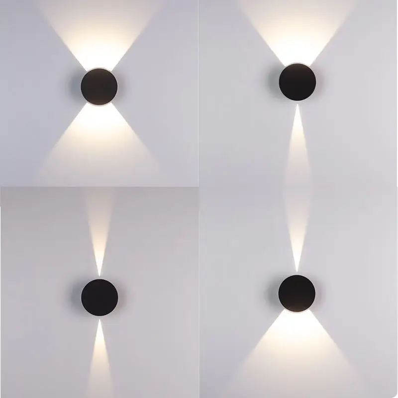 

Xinteli round black and white wall lamp indoor wall lamp Nordic Hotel decorative lamp wall lamp bedroom bedside B&B lamps backgr