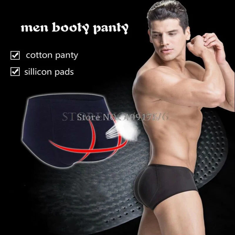 Prayger Butt Lifter Shaper Men Enhancer Control Panties Sillicon Inserts Underwear