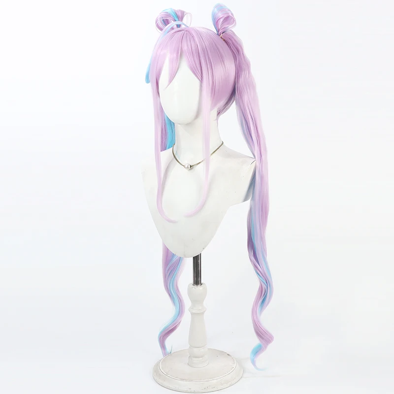 Anime You and Idol Shigure Kokoro Parrucca Cosplay Halloween Party Prop Capelli sintetici Fibra resistente al calore + Protezione per parrucca