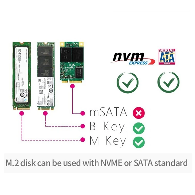 Top-M.2 SSD To U.2 Adapter 2In1 M.2 Nvme And SATA-Bus NGFF SSD To PCI-E U.2 SFF-8639 Adapter Pcie M2 Converter