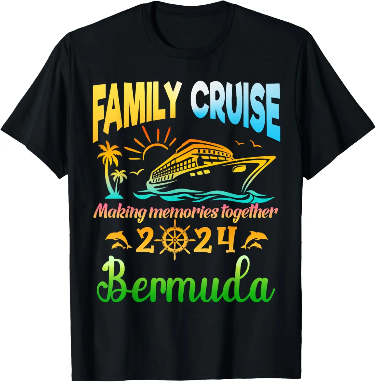 

Family Cruise 2024 Bermuda Vacation Trip Outfit T-Shirt