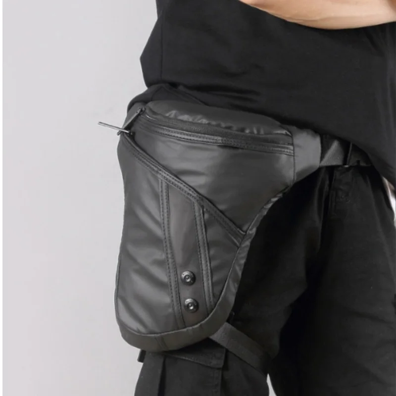 

Мужская сумка на бедро Buylor из холщовой ткани и нейлона, многофункциональная нагрудная сумка, сумка-слинг для мотоциклистов, для активного отдыха, повседневная дорожная сумка через плечо