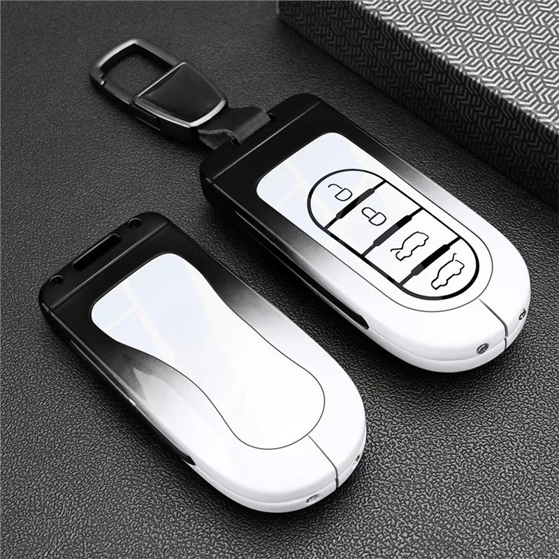 

Premium Zinc Alloy Key Cover Case for Smart #5 (2024-2025) - Protective Key Fob Shell Key Bag Chain