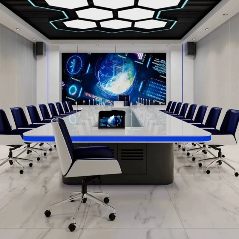 Desk, paperless large conference table, conference table