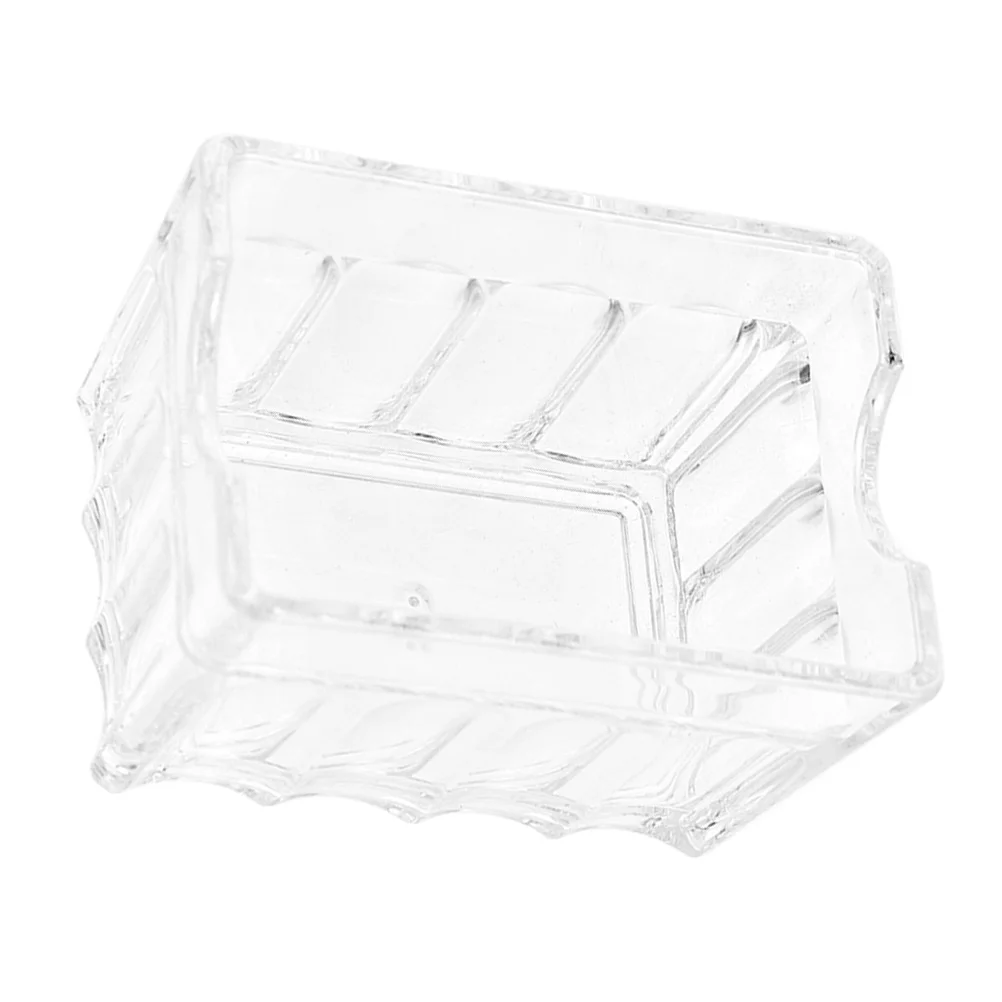 

Acrylic Transparent Sugar Packet Holder Clear Coffee Sugar Bag Tea Bag Storage Organizer Desktop Box for Home Office