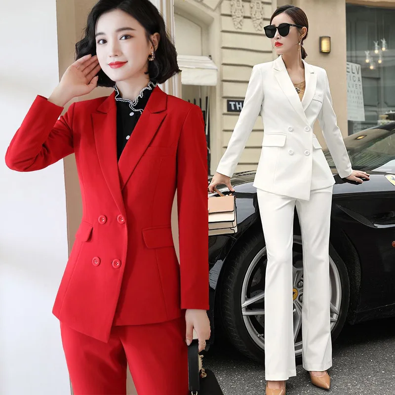 

White Suit Women's Autumn Broadcast Host Formal Wear Temperament Goddess Style Professional Work Clothes Suit Jacket