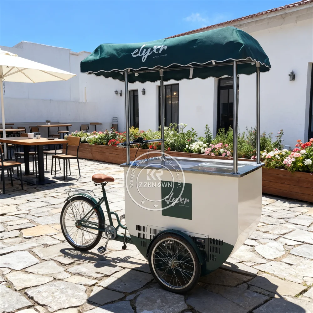 

Factory Customizable Mobile Kitchen Commercial Kitchen Snack Trolley Breakfast Carts Hot Dog Ice Cream Truck Food Cart