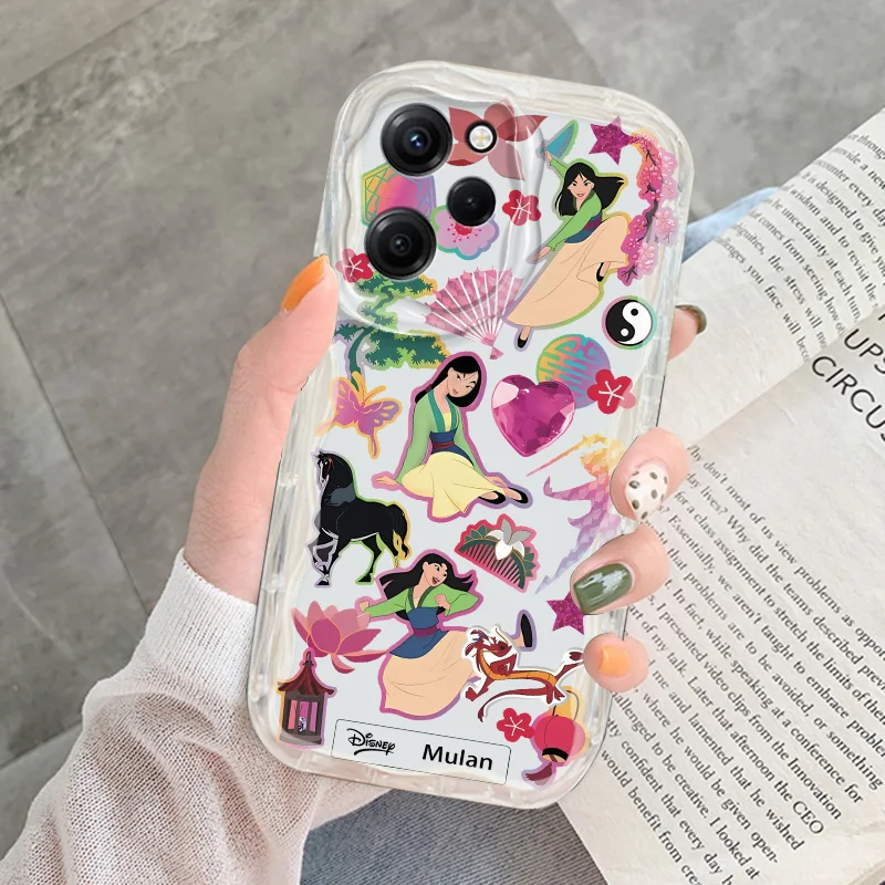 เคสโทรศัพท์มือถือ Disney Funny Mulan สำหรับ Oppo Realme 5 6 7 8 10 11 12 6I Pro Plus (ทั่วโลก) C2 11 12 15 2021เคสซิลิโคน