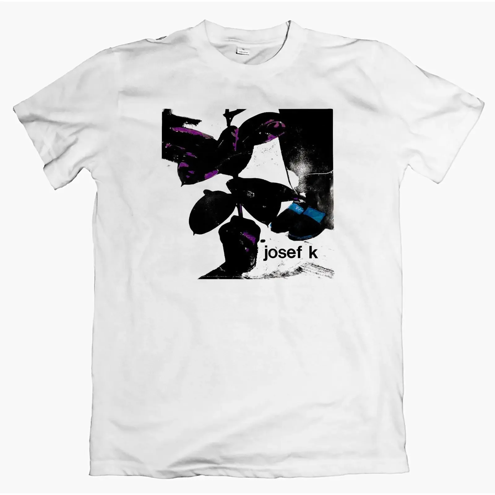 Josef K 'Radio Drill Time' 80s Post Punk Indie Underground Band Vintage Style T Shirt vintage Washed Top For Everyday Wear