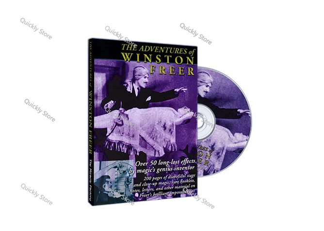 The Adventures of Winston Freer CD by Miracle Factory Magic tricks (Instant Download) Quickly send