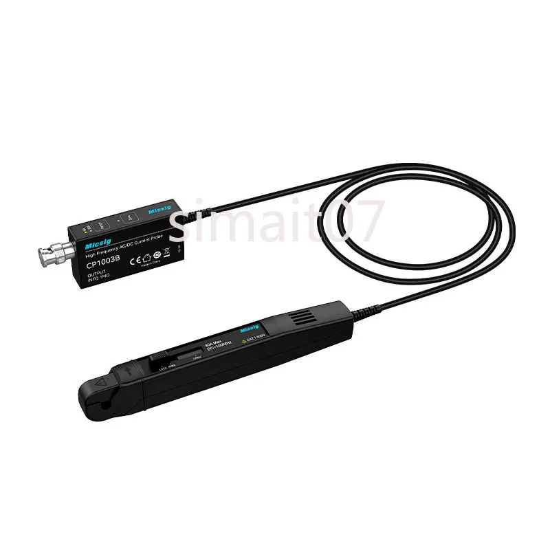

Micsig CP1003B 100MHz 5A/30A Dual Range High Frequency AC/DC Current Probe with BNC Connector for