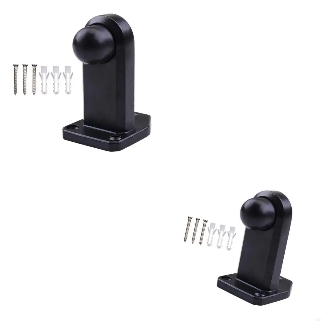 سدادات أبواب معدنية قوية لا تؤثر على مثقاب حامي الحائط بدون تركيب للمنزل