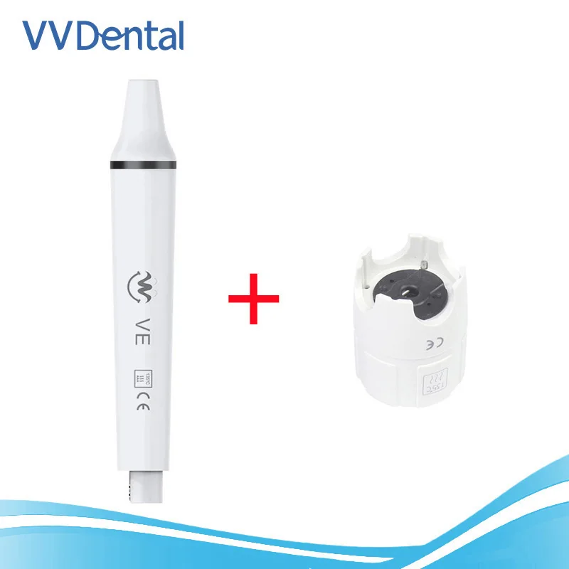 Dental Scaler Handpiece Ultrasonic Piezo Ultrasound Handle with Tip Wrench for WOODPECKER UDS Detachable Teeh Cleaning Tools