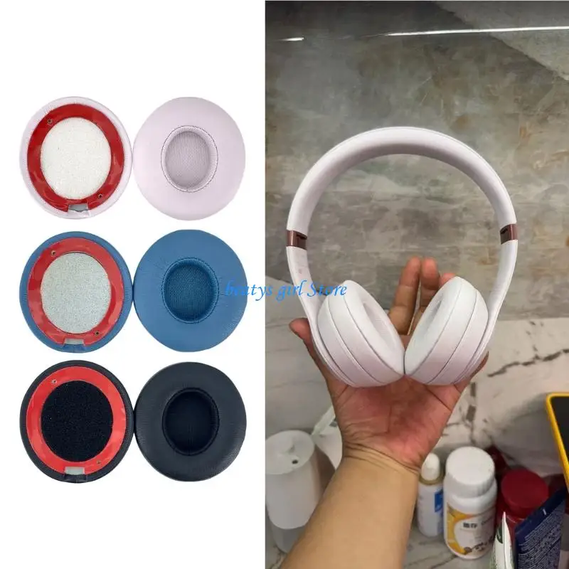 

C7AB Soft Earpads Ear Pad Headphones Sponges Cushions Cover for Solo4